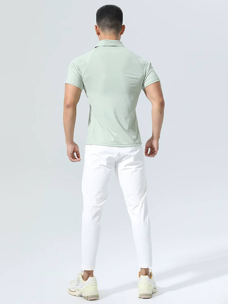 Breathable Mesh Panel Sports Pants - Image 7