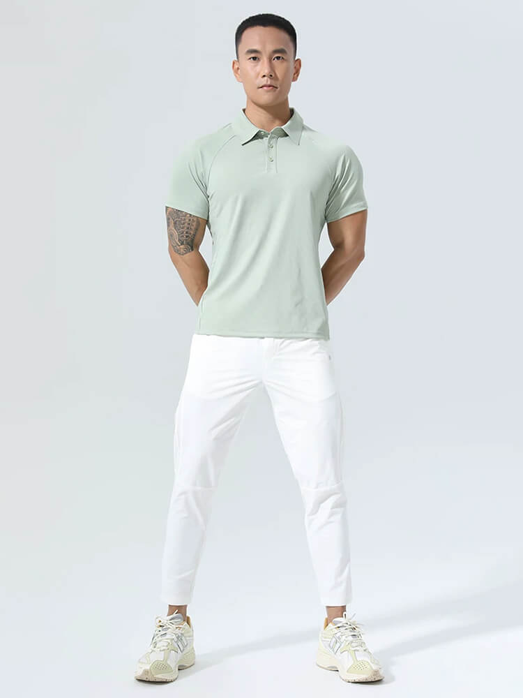 Breathable Mesh Panel Sports Pants - Image 3